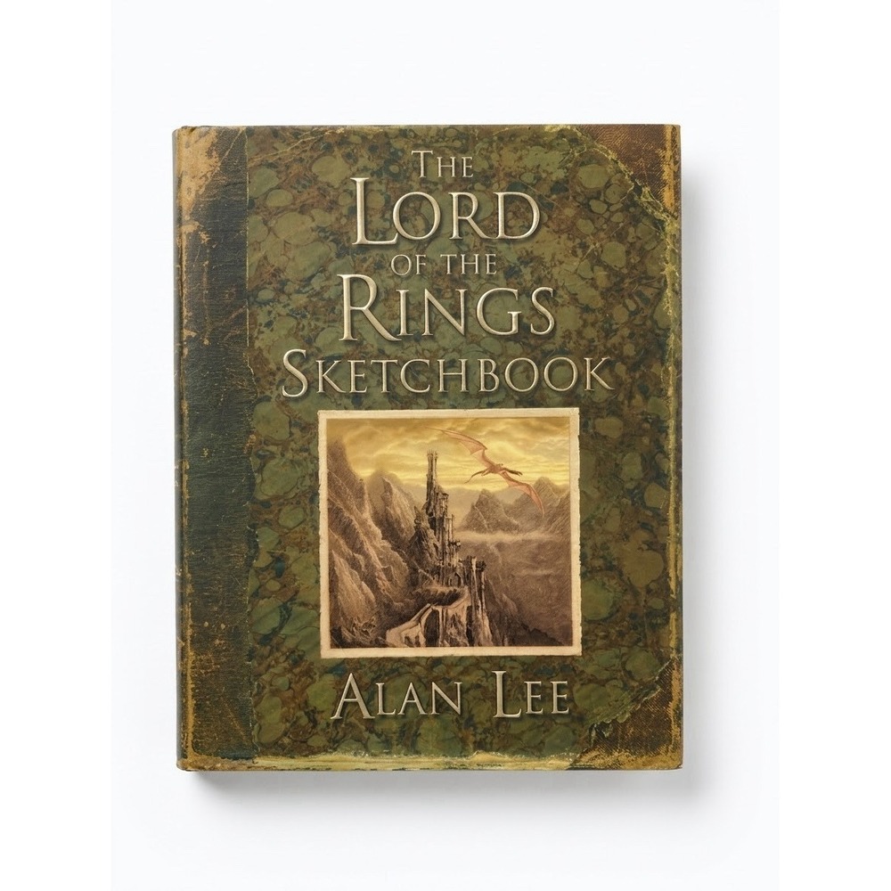 The Lord of the Rings Sketchbook Alan Lee Published HarperCollins 2005 Hardcover - Picture 1 of 5